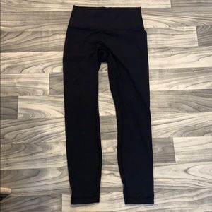 Lululemon High rise wunder under tight luon sz 6